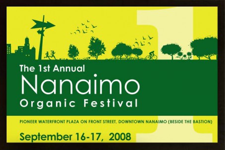 Nanaimo Organic Festival - Geng Gao Graphic Design