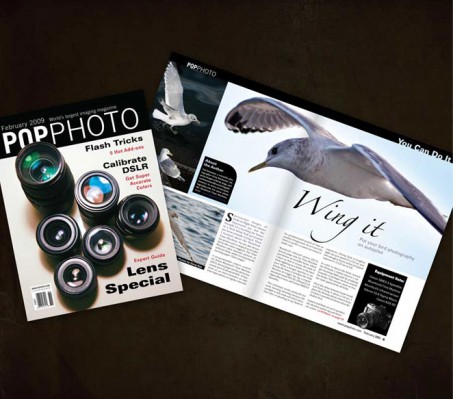 Pop Photo Magazine - Geng Gao Graphic Design